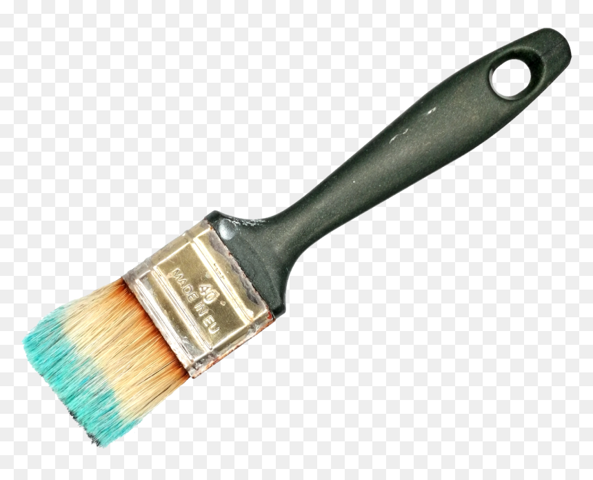 Used Paint Brushes 4 - Paint Brushes Png Transparent, Png Download - makeup brush png