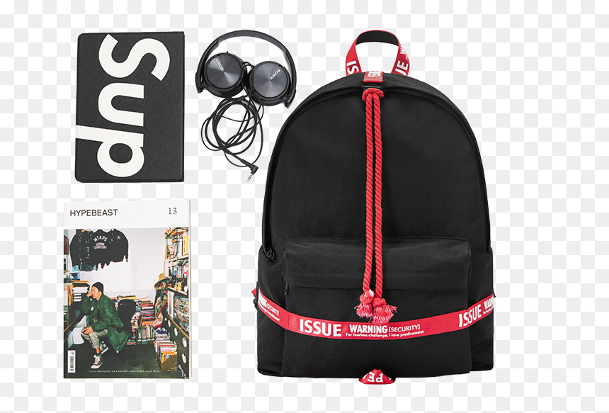 Issue Warning Tape Backpack - Backpack, HD Png Download - vhs tape png