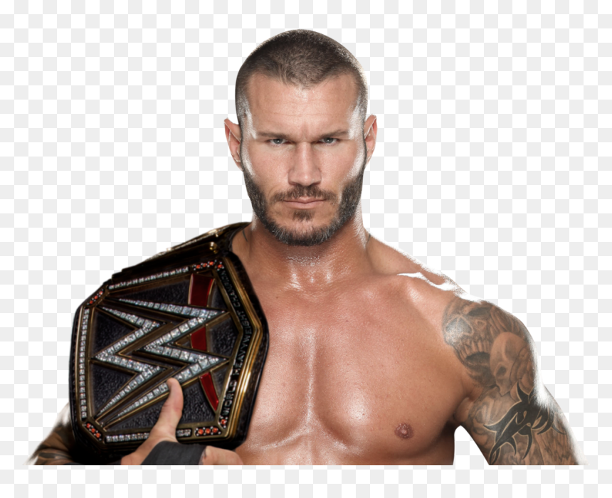 Randy Orton Wwe World Heavyweight Champion, HD Png Download - randy orton rko png