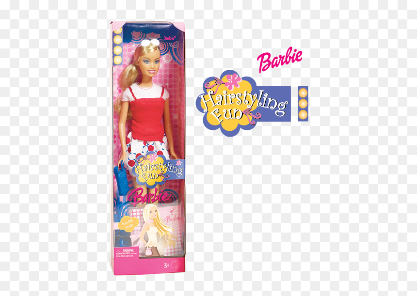 Barbie-hairstyle - Barbie, HD Png Download - hairstyle png
