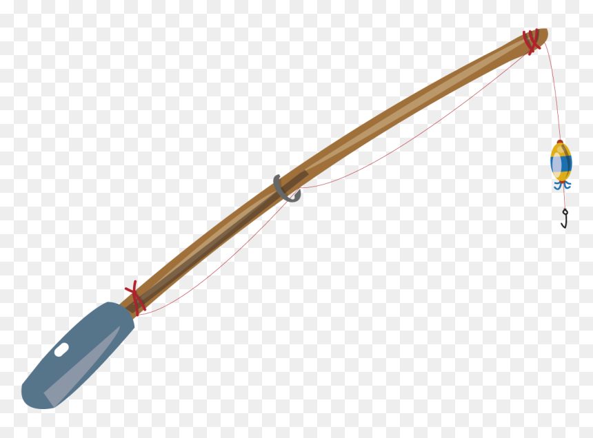 Fishing Rod Angling - Caña De Pescar Png, Transparent Png - fishing rod png