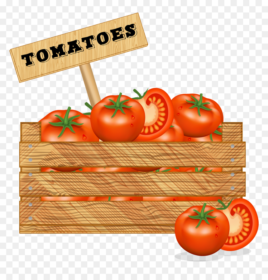 Tomato Box Png, Transparent Png - vegetable png