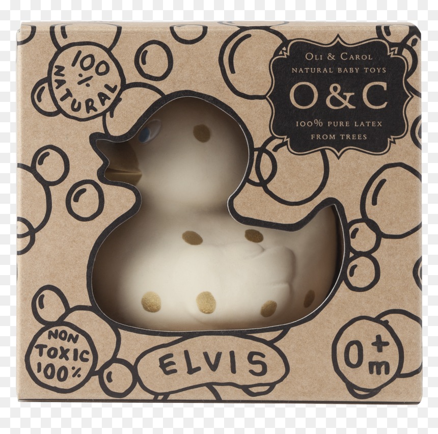 Oli Carol Elvis The Duck, HD Png Download - gold dots png