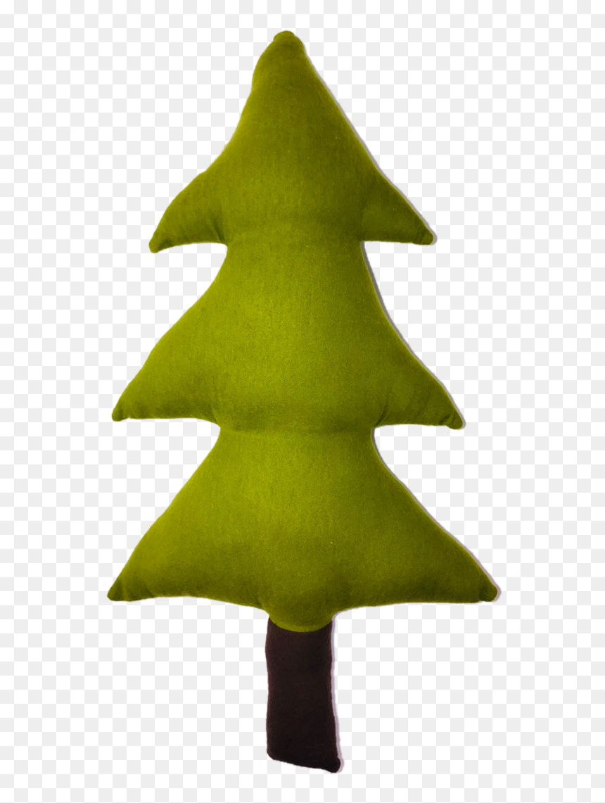 Evergreen Tree Pillow - Christmas Tree, HD Png Download - evergreen tree png