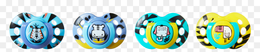 Tommee Tippee Closer To Nature Fun Pacifier, HD Png Download - pacifier png