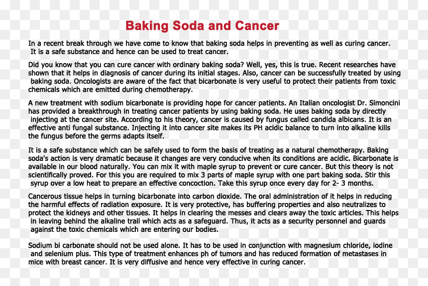 Baking Soda Candida - Untitled Headpiece For Chapter Titled "die Blinden, HD Png Download - baking soda png