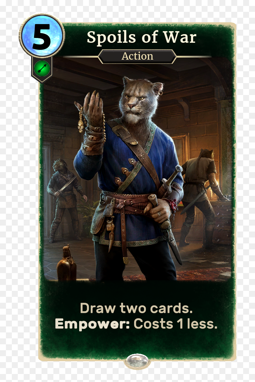 Elder Scrolls - Spoils Of War Elder Scrolls Legends, HD Png Download - war png