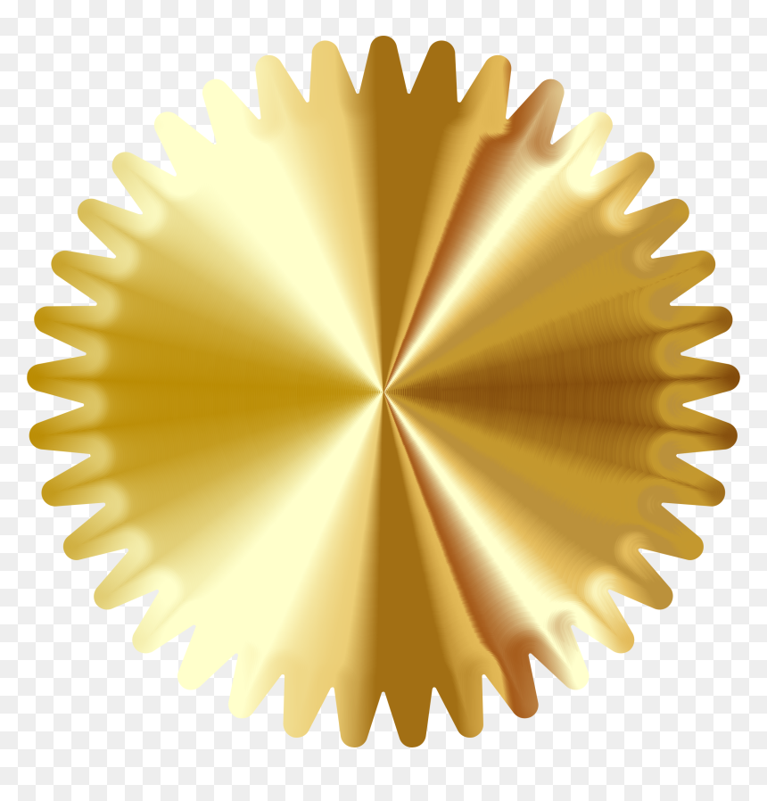 Seal Clipart Red Wax Seal - Clipart Golden Seal, HD Png Download - wax seal png