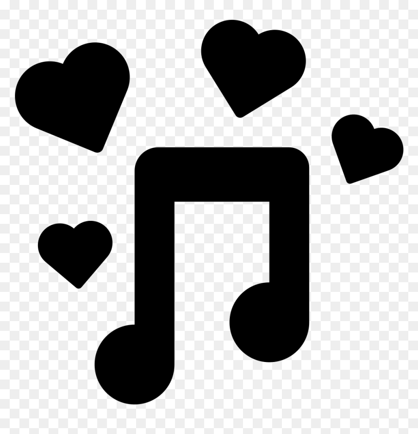 Romantic Music - Music, HD Png Download - music symbols png