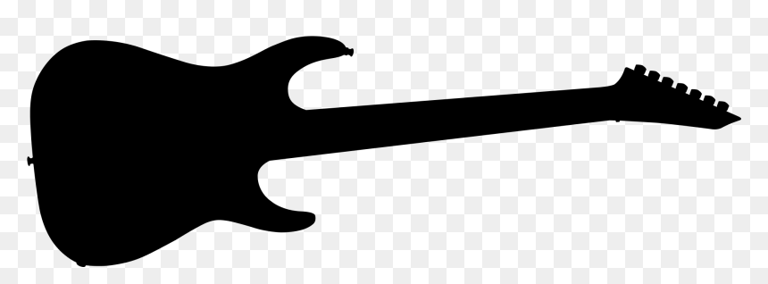 Electric Guitar Silhouette Png, Transparent Png - andy biersack png