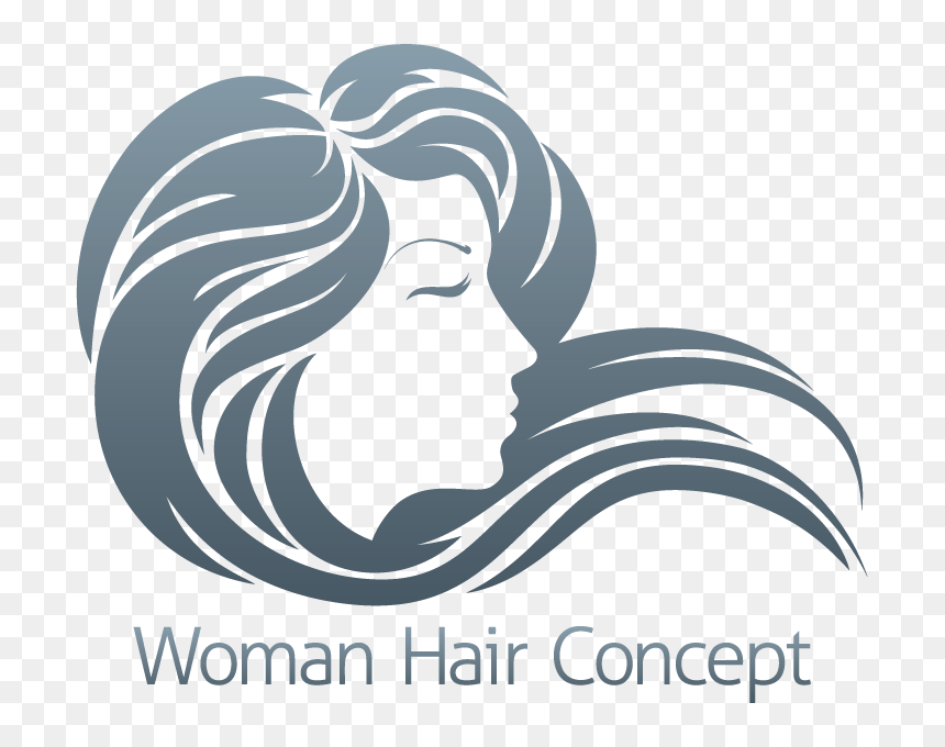 Hairstyle Beauty Hairdresser Parlour Creative Hair - Hair Salon Logo Png, Transparent Png - hairstyle png