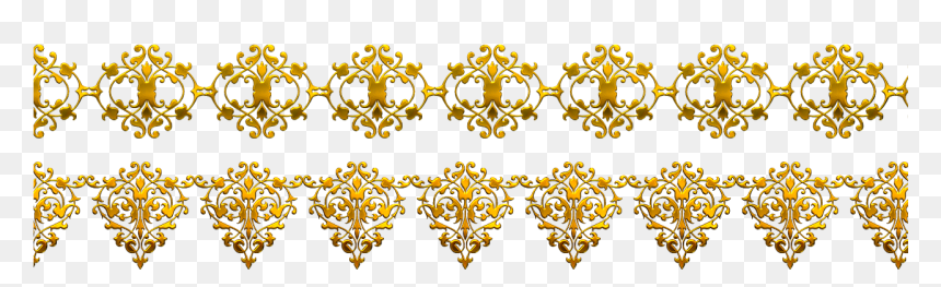 Clip Art Library Flower Pattern Transprent Png Free - Vector Golden Flower Png, Transparent Png - floral pattern png