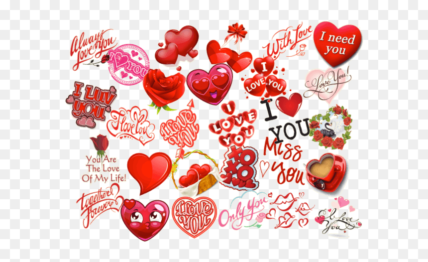 I Love You - Heart, HD Png Download - i love you png