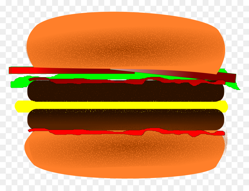 Hamburger Clip Arts - Hanburger, HD Png Download - hamburger icon png