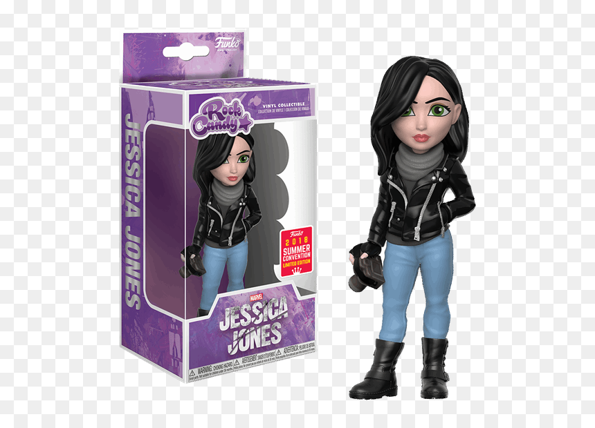 Funko Rock Candy Jessica Jones, HD Png Download - jessica jones png