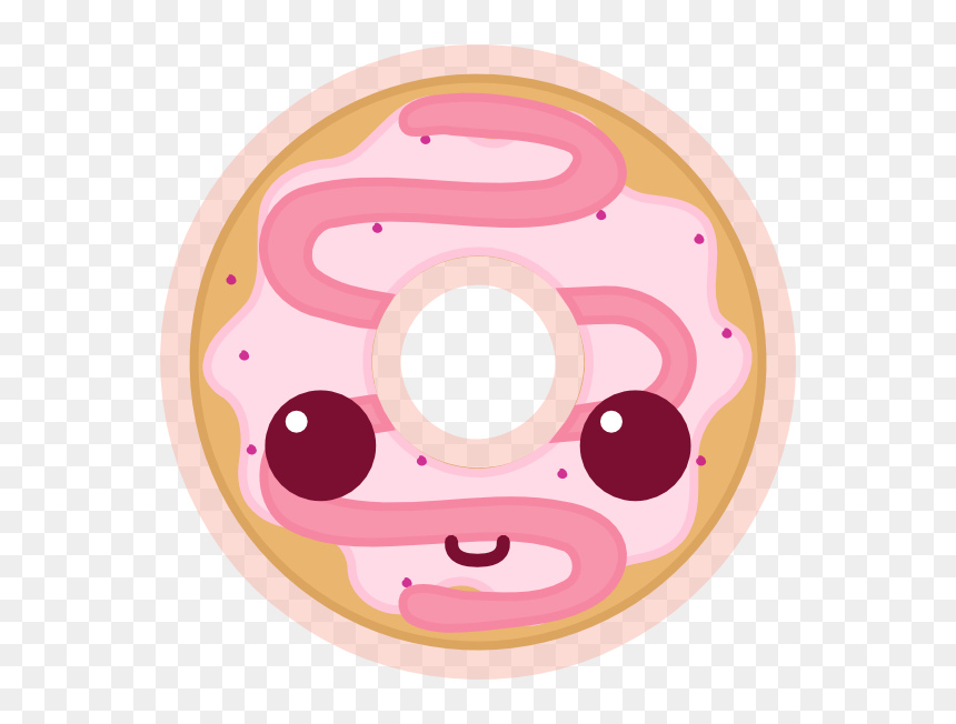 Dd Doughnut By Amis0 - Donut Png Kawaii, Transparent Png - kawaii transparent png
