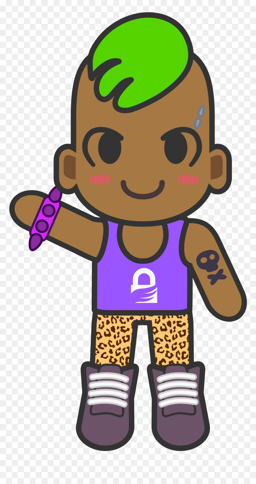 Kawaii Cryptopunk Clip Arts - Clip Art, HD Png Download - kawaii transparent png