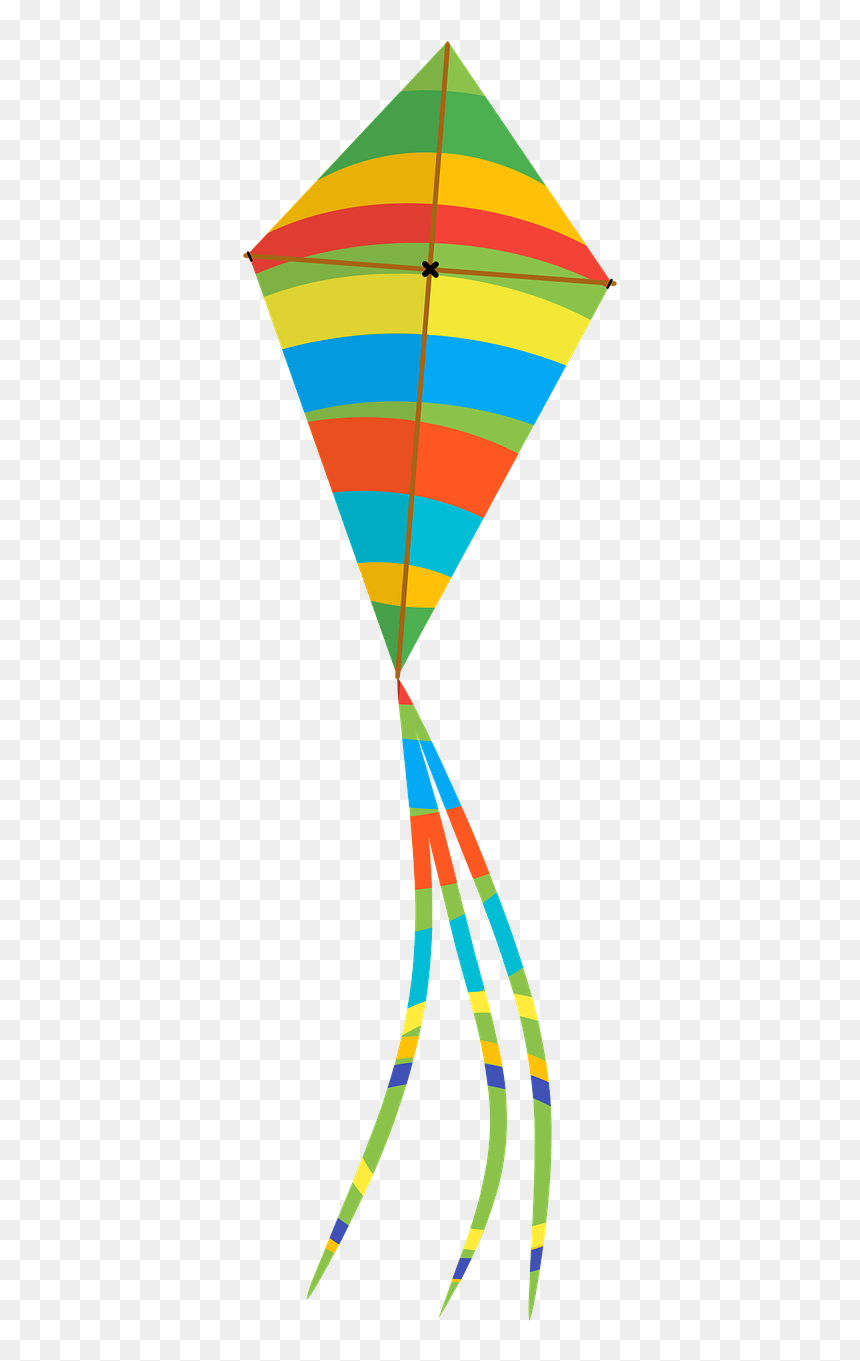 Cometa De Juguete Png, Transparent Png - kite png