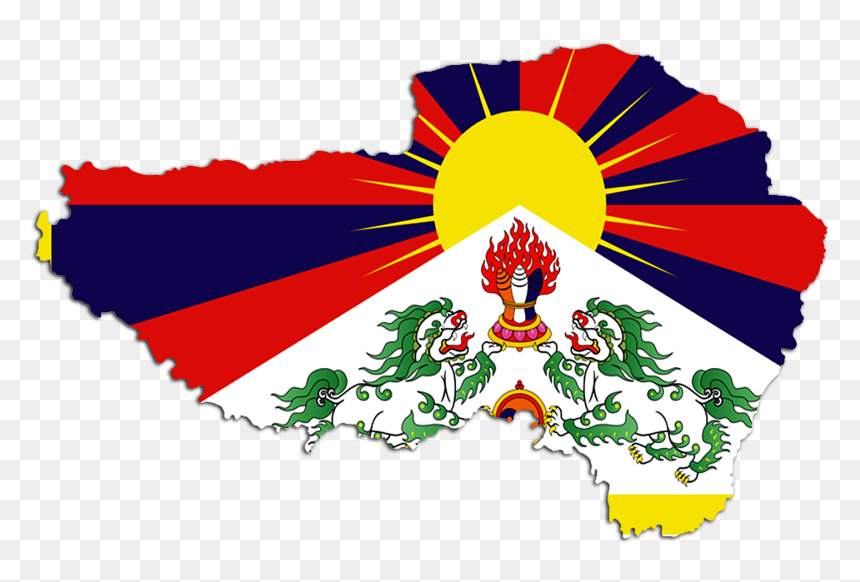The National Flag Of Tibet - 10 March Tibetan Uprising Day, HD Png Download - national flag png