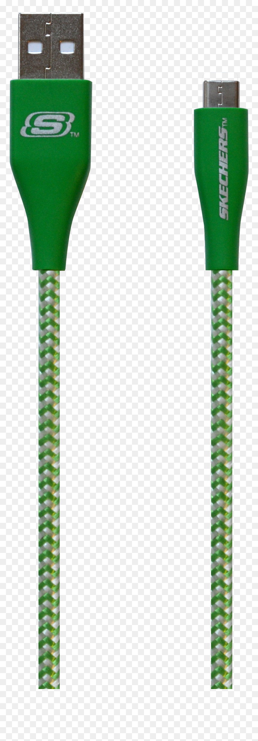 Skechers 10ft Green Cable - Skechers, HD Png Download - chevron pattern png