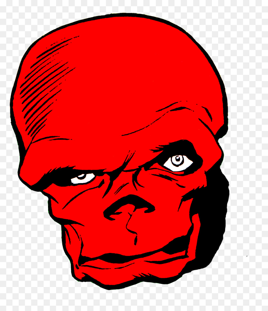 Red Skull By Jack Kirby Red Skull Captain America,, HD Png Download - red skull png