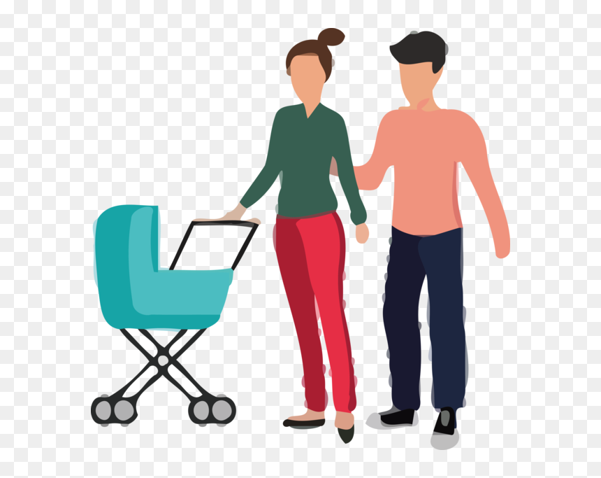Transparent Family Day People Shopping Cart Conversation - Shopping Cart, HD Png Download - happy person png