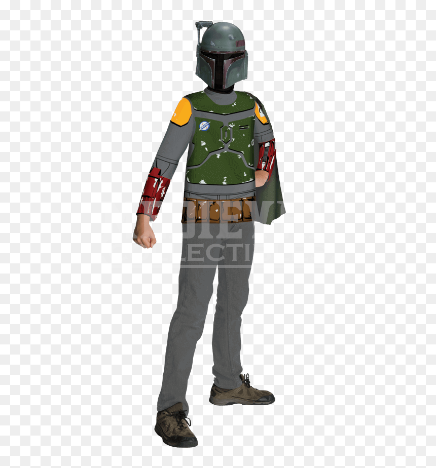Kids Boba Fett Costume Top - Costume, HD Png Download - boba png