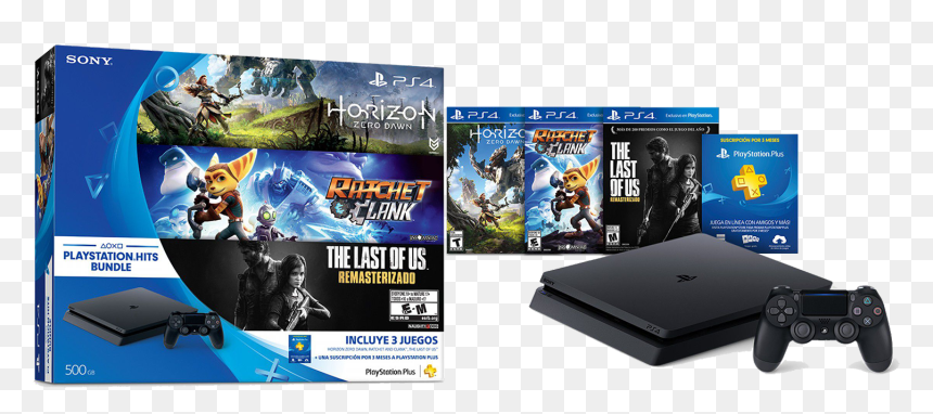Transparent The Last Of Us Png - Playstation 4 Con Juegos, Png Download - the last of us png
