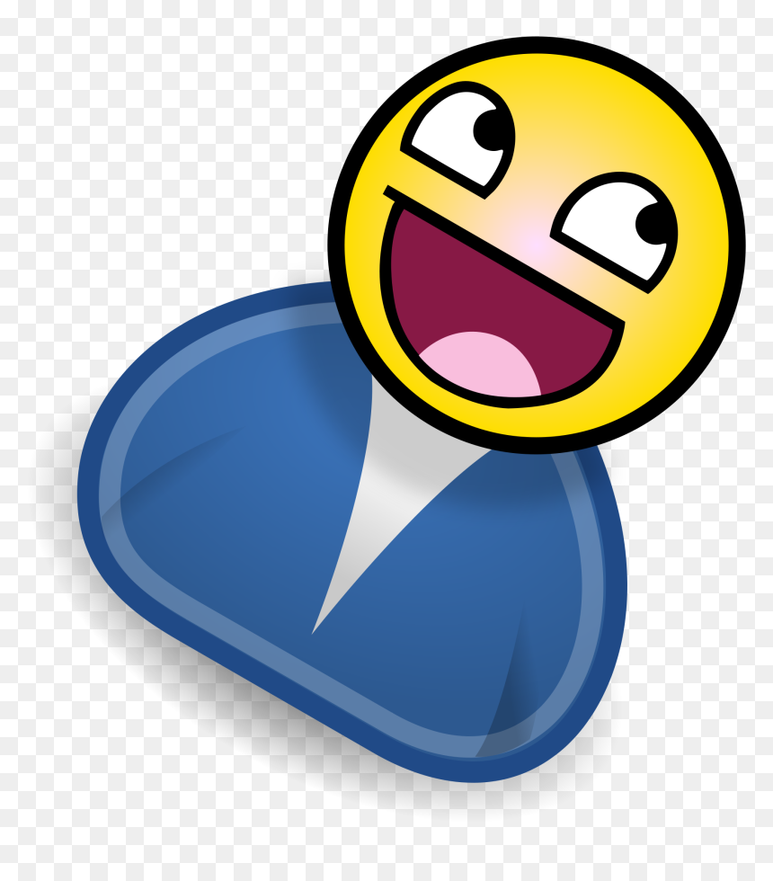 Happy Person File Bathrobecabalicon Svg Wikimediamons - Happy Person Clip Art, HD Png Download - happy person png