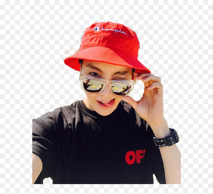 Transparent Swag Glasses Png - Jung Hoseok Transparent Background, Png Download - swag glasses png