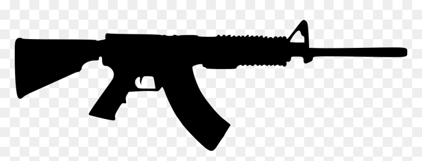 Ak Military - Semi Automatic Gun No Background, HD Png Download - ak png