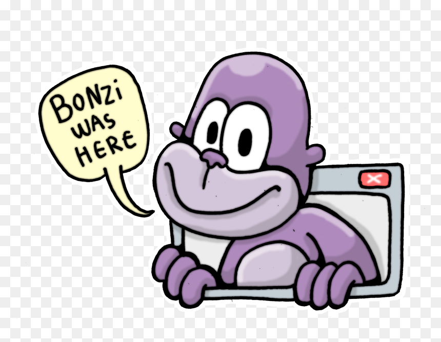 Main Image - Cartoon, HD Png Download - bonzi buddy png