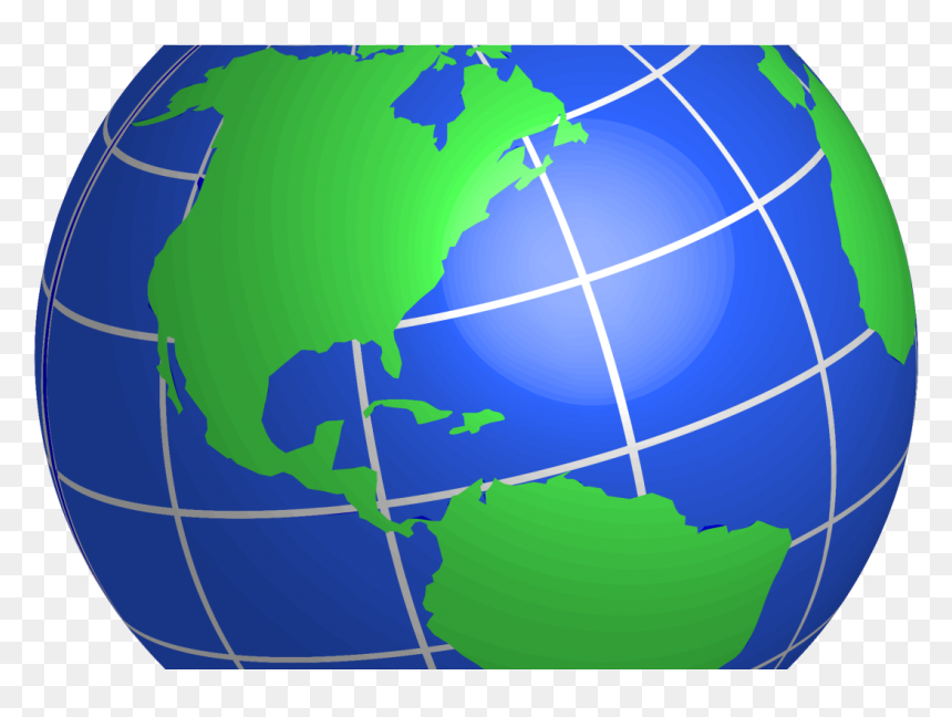 Globe Clipart Png Transparent Png , Png Download - Clipart Transparent Background Globe, Png Download - globe clipart png