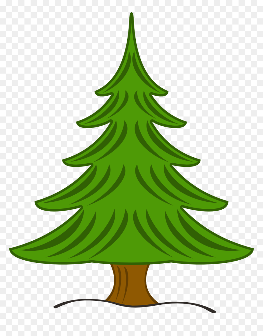 Pine Clipart, HD Png Download - evergreen tree png