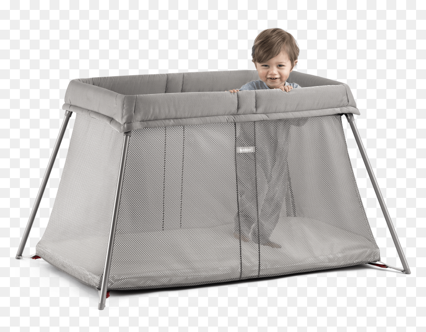 Travel Cot Easy Go - Babybjorn Easy Go Travel Cot Greagr, HD Png Download - cot png