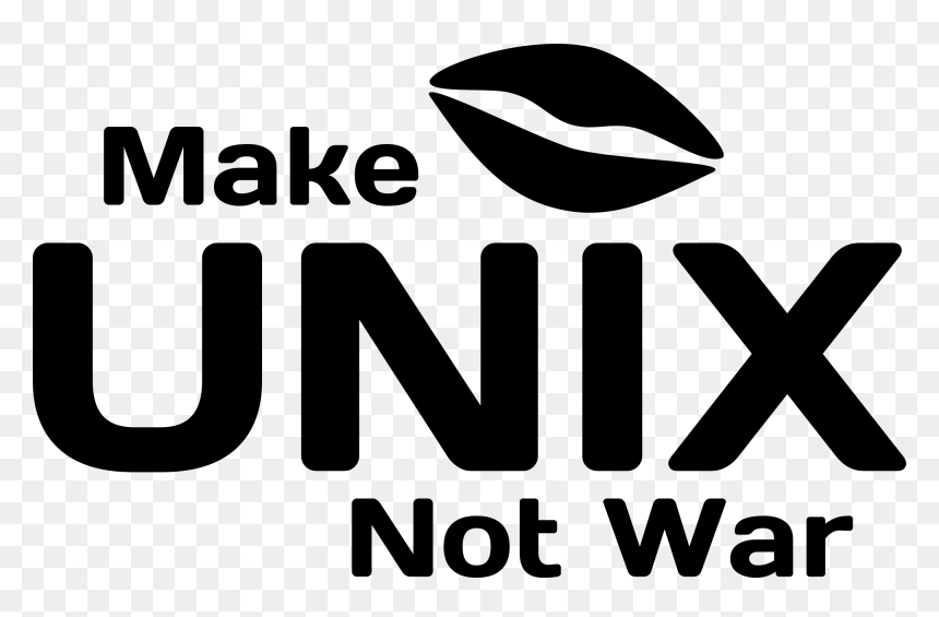 Make Unix Not War Svg Clip Arts - Clip Art, HD Png Download - war png