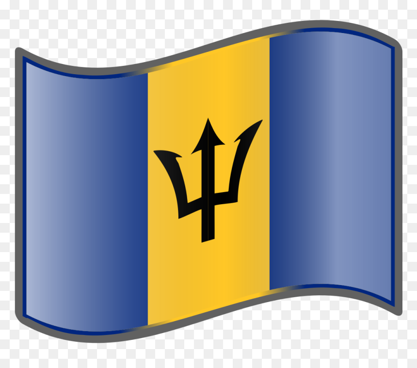 Barbados National Flag - Barbados Flag, HD Png Download - national flag png