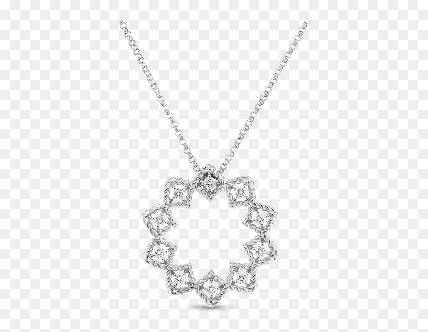 Roberto Coin Medium Starburst Necklace - Roberto Coin Roman Barocco, HD Png Download - starburst background png