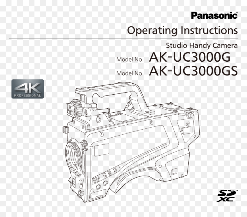 Operating Instructions Ak Uc3000g/ak Uc3000gs - Line Art, HD Png Download - ak png