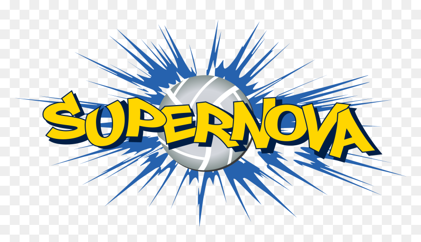Supernova Volleyball Is Set To Kick Off Its Inaugural - Logo De Super Nova, HD Png Download - supernova png