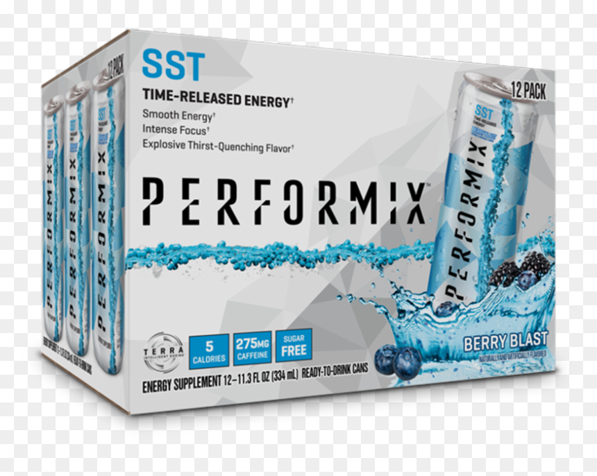 Performix Sst Time-released Energy Berry Blast , Png - Box, Transparent Png - energy blast png
