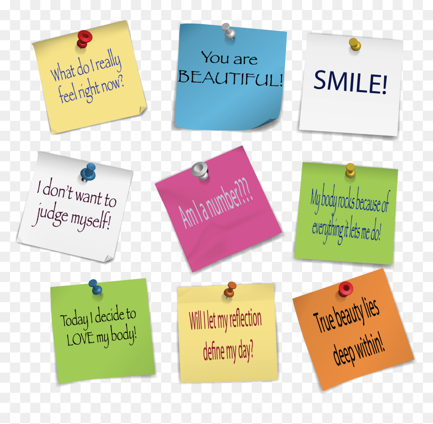 Pink Post It Png Download - Ensemble Contre Le Sida, Transparent Png - it png
