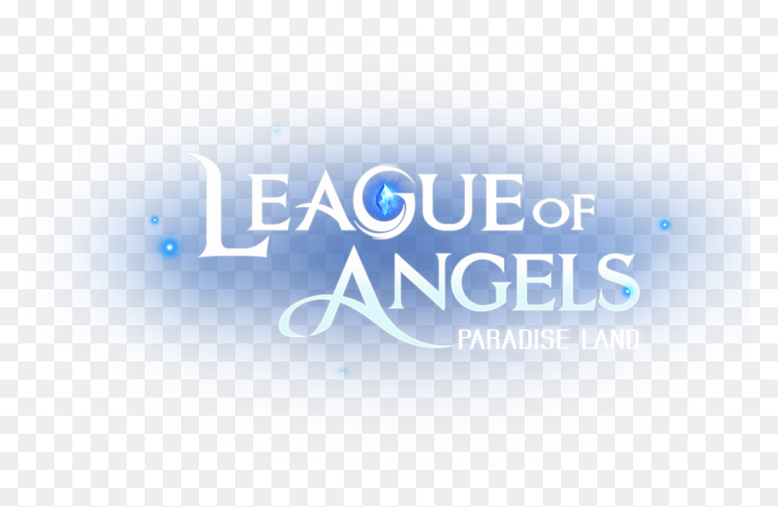 League Of Angels Paradise Land Launches On Mobile With - Calligraphy, HD Png Download - angels logo png