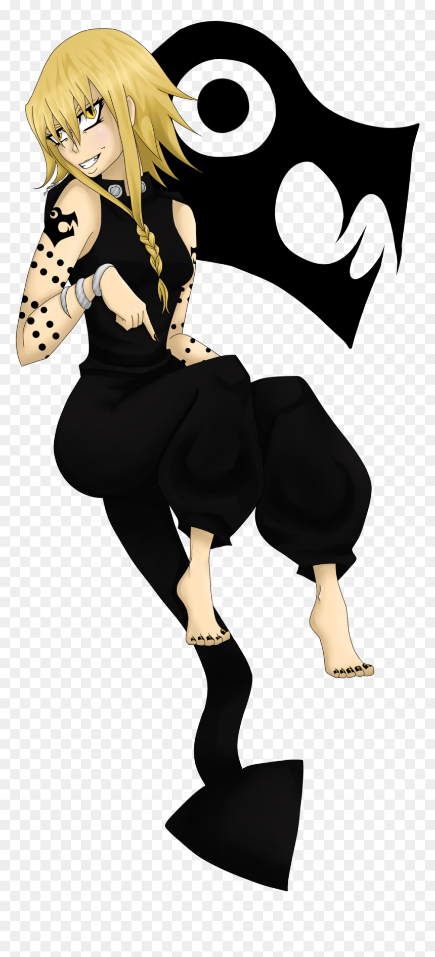 Soul Eater Medusa Png, Transparent Png - medusa png