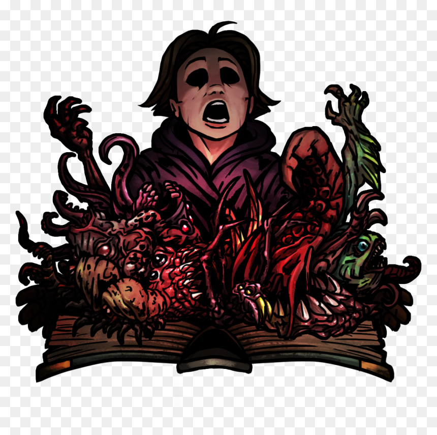 Book Of Horrors Darkest - Darkest Dungeon The Librarian, HD Png Download - darkest dungeon png