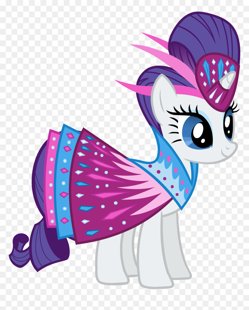 Little Pony Background Png, Transparent Png - rarity png