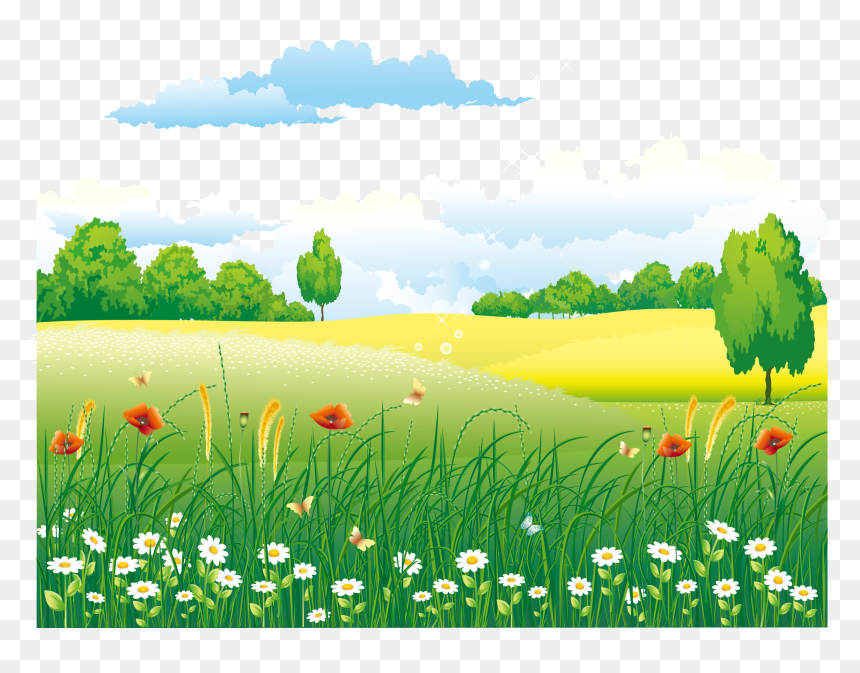 Vector Nature Scenery - Png Image Of Scenery, Transparent Png - scenery png