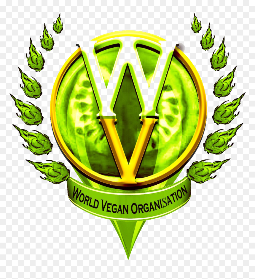Logo Wvo - Vegan World Logo, HD Png Download - vegan png
