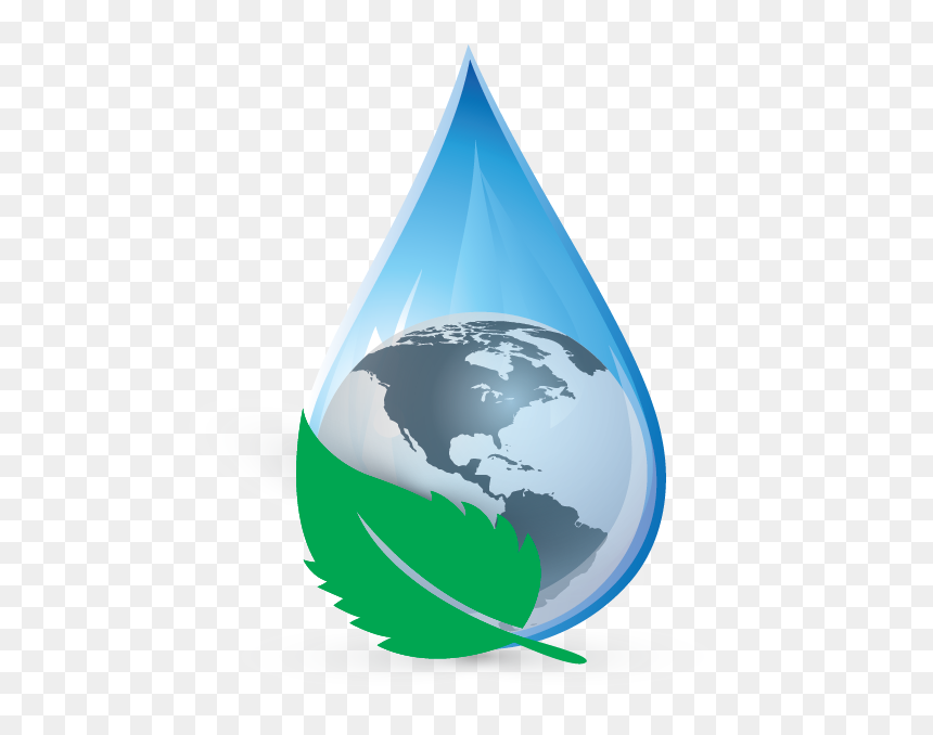 Earth, HD Png Download - water drop logo png