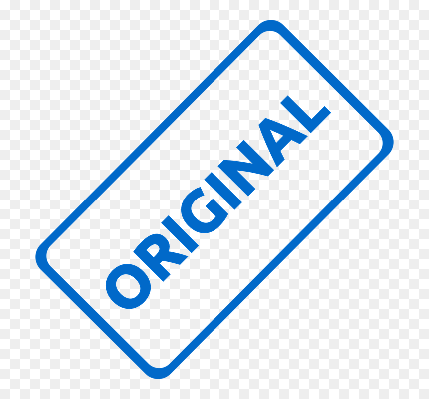 Original Stamp Png, Transparent Png - document png